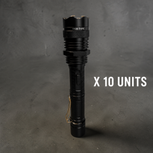10 PCS 1108 Type Taser with LED flashlight